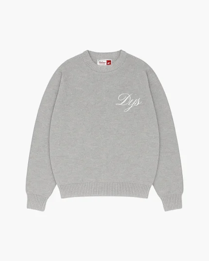 Double You Studios Dys Knit (Grey Marl) (1)
