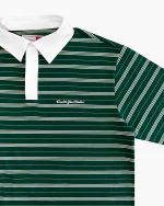Double You Studios Dys Stripe Polo (Green) (2)