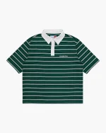 Double You Studios Dys Stripe Polo (Green) (3)