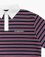 Double You Studios Dys Stripe Polo (Navy) (2)