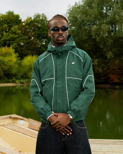 Double You Studios Rain Jacket (Green) (2)