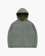 Double You Studios Spiral Jacket (Washed Khaki) (1)