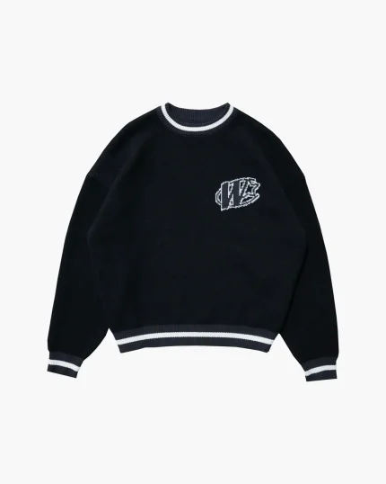 Double You Studios Stripe Knit (Black) (4)