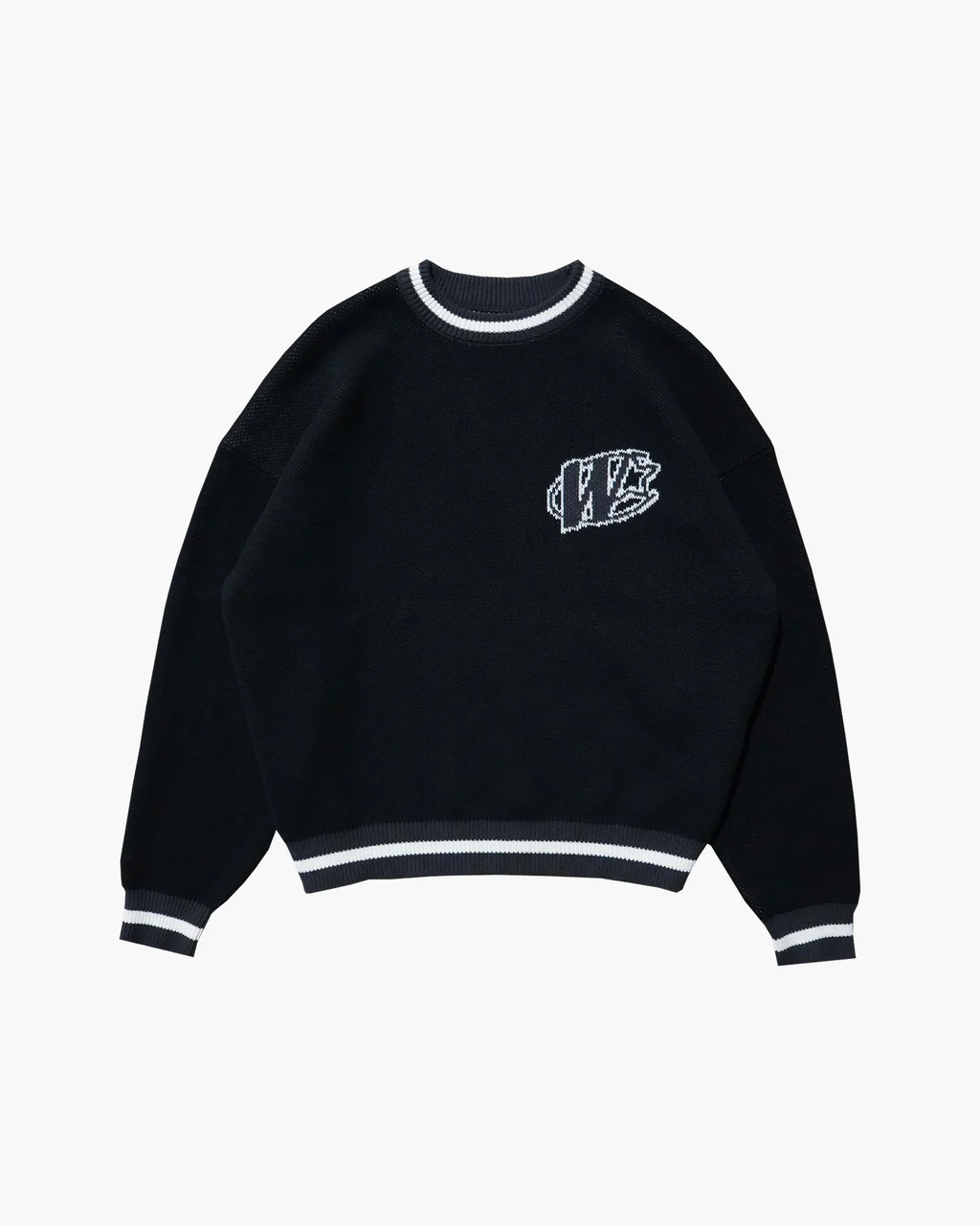 Double You Studios Stripe Knit (Black) (4) Double You Studios Stripe Knit (Black) (4)
