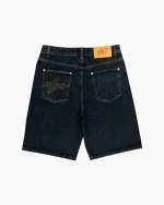 Double You Studios Washed Black Denim Jorts (4)