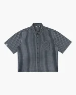 Double You Navy Plaid Shirt (1)