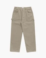 Double You Studios Cotton Twill Pant (Tan) (1)