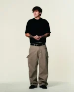 Double You Studios Cotton Twill Pant (Tan) (3)