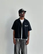 Double You Studios DYS Split Shirt (Black) (2)