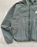 Double You Studios DYS Windbreaker Jacket Green (2)