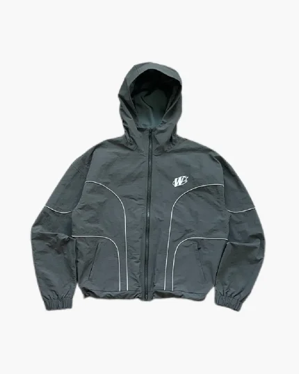 Double You Studios DYS Windbreaker Jacket Green (5)