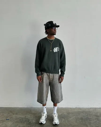 Double You Studios Green Knit (1)