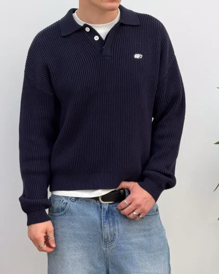 Double You Studios Knit Navy (2)