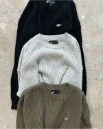 Double You Studios Matel Logo Knit Black (1)