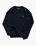 Double You Studios Matel Logo Knit Black (2)