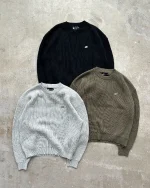 Double You Studios Matel Logo Knit Black (3)