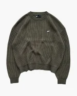 Double You Studios Matel Logo Knit Green (1)