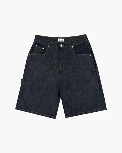 Double You Studios Raw Denim Shorts (1)
