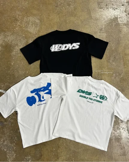 Double You Studios Shirt (WhiteGreen) (1)