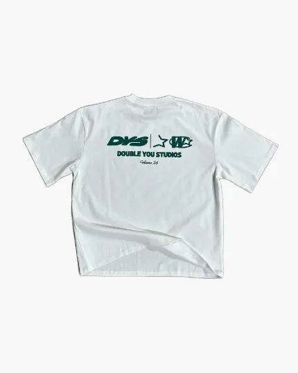Double You Studios Shirt (WhiteGreen) (2)