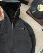 Double You The Spiral Jacket Hoodie Black (2)